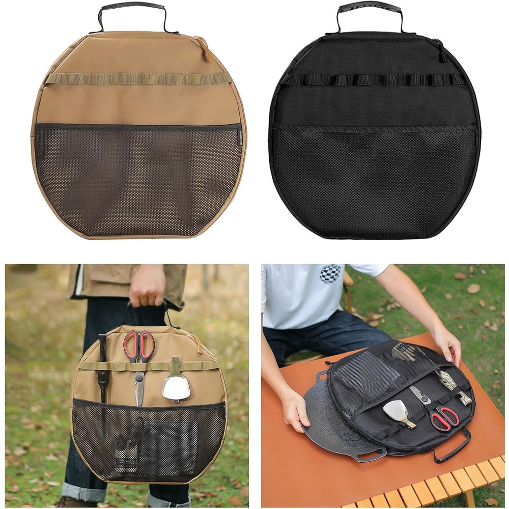 Grill Pan Storage Bag, Portabl - Camping Cooking Organizer 评论和价格
