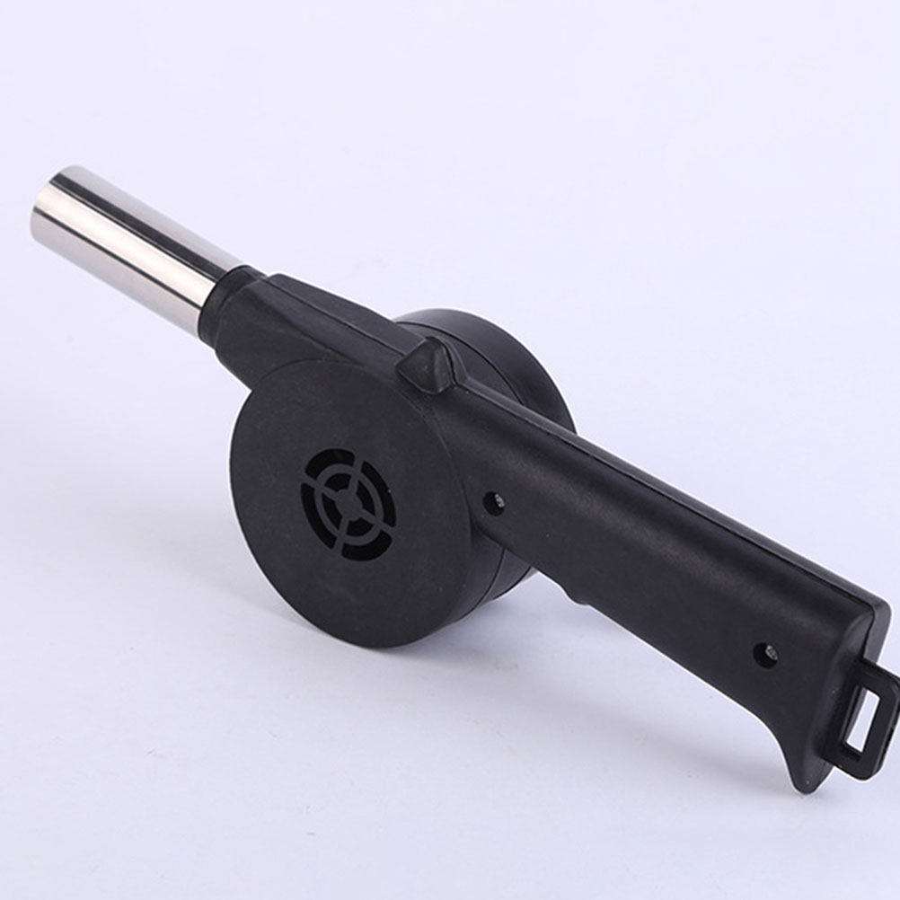 Manual Blower Black Hand Crank - Camping Cooking Fire 评论和价格